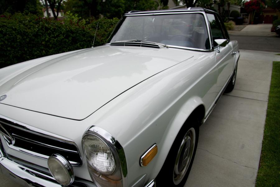 Детали экстерьера Mercedes-Benz 280 SL (W113) 1970 года  (EU) (фото 31 из 74)
